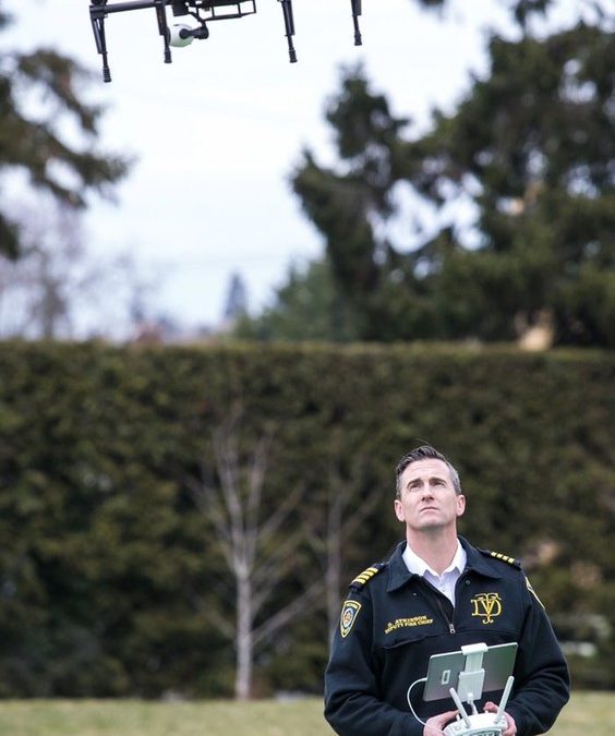 January 17, 2017 – Vancouver Sun: Fire Department gets green light for drones