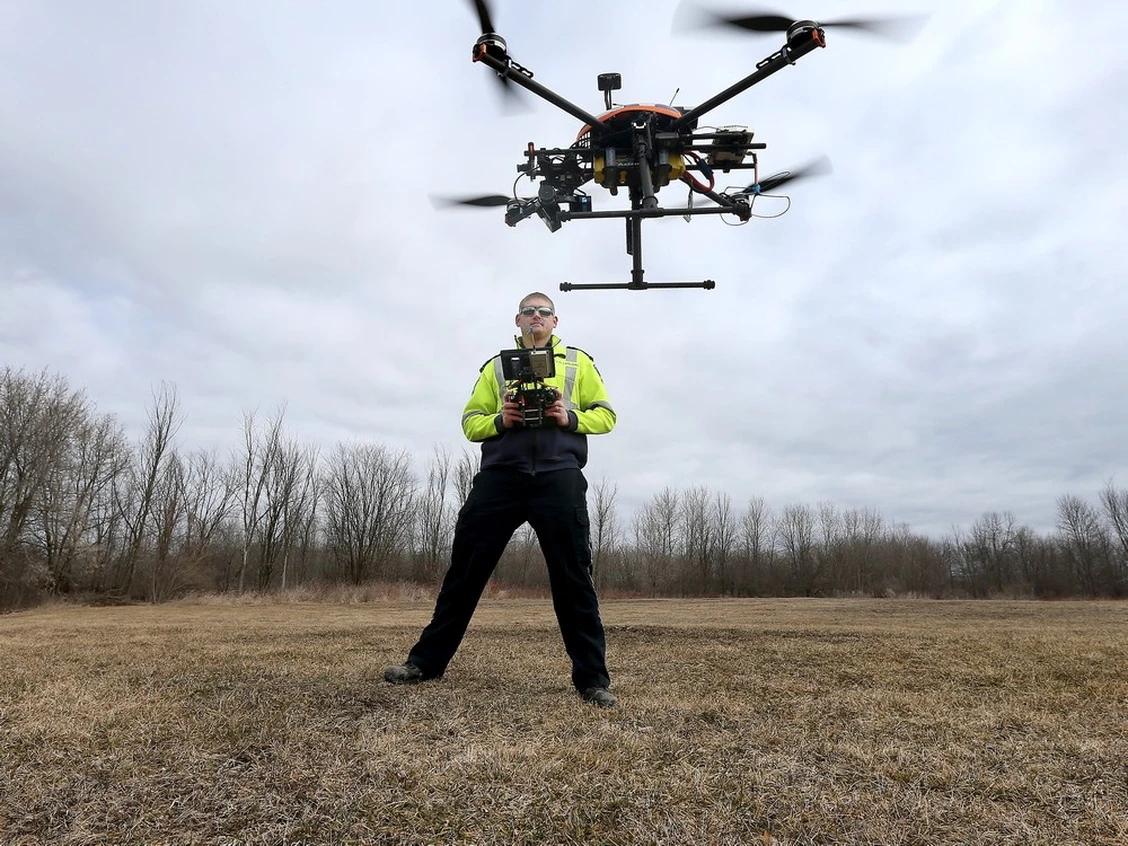 Paramedics Use Drones