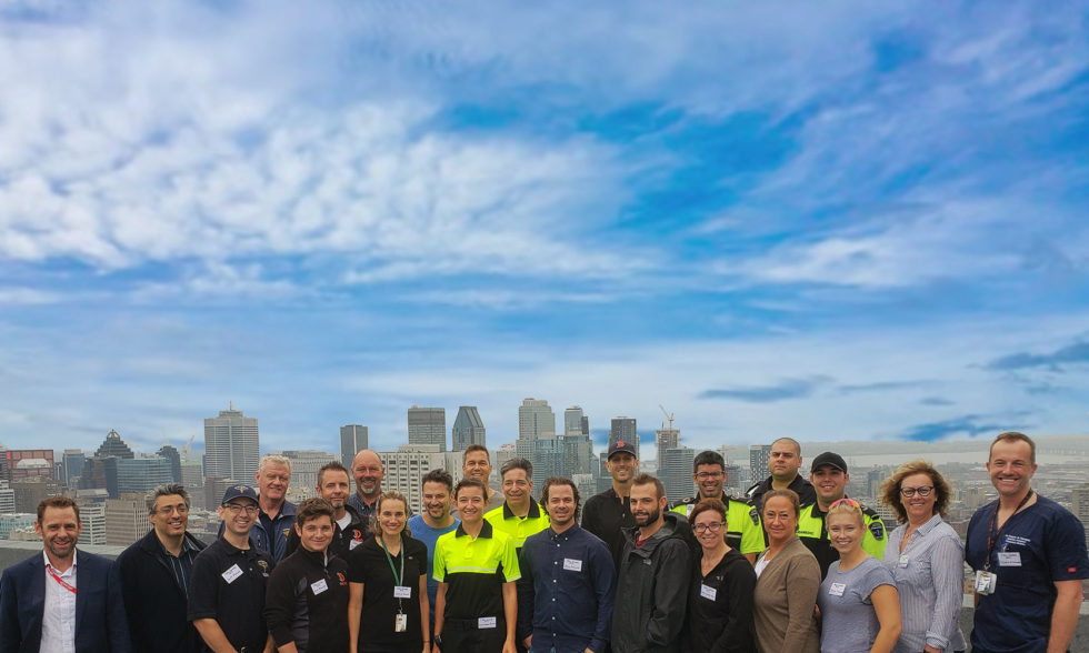 September 2019, Indro Robotics leads successful delivery of simulated blood products to Montreal Gen