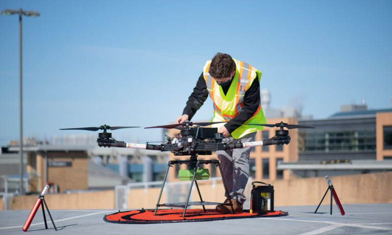 Canada’s first 5G drones fly over UBC
