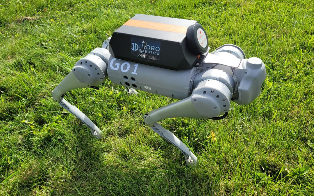 InDro Backpack makes smart dog robots smarter