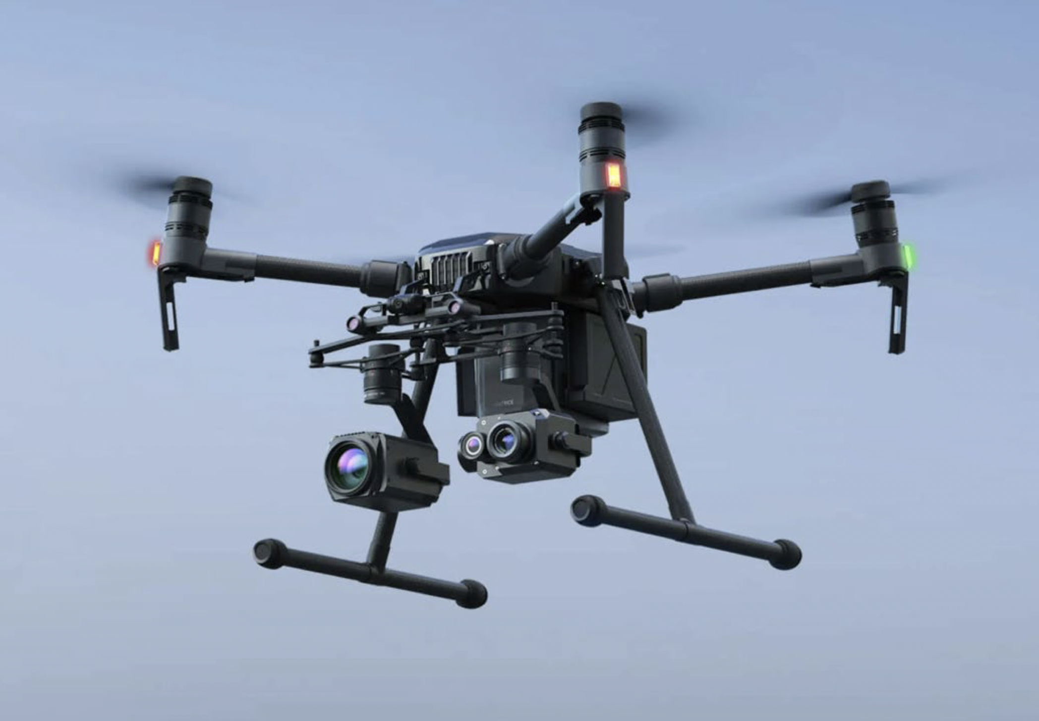 Police Drone Collision