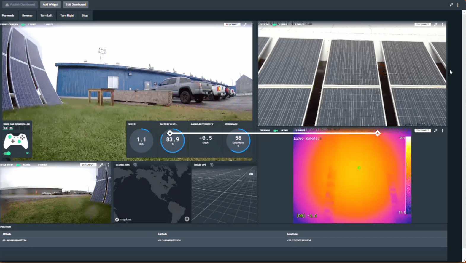 Watch these panels Inspection Robot