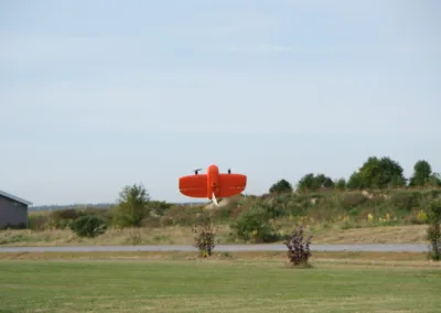 Wingtra drone heads up for a mission