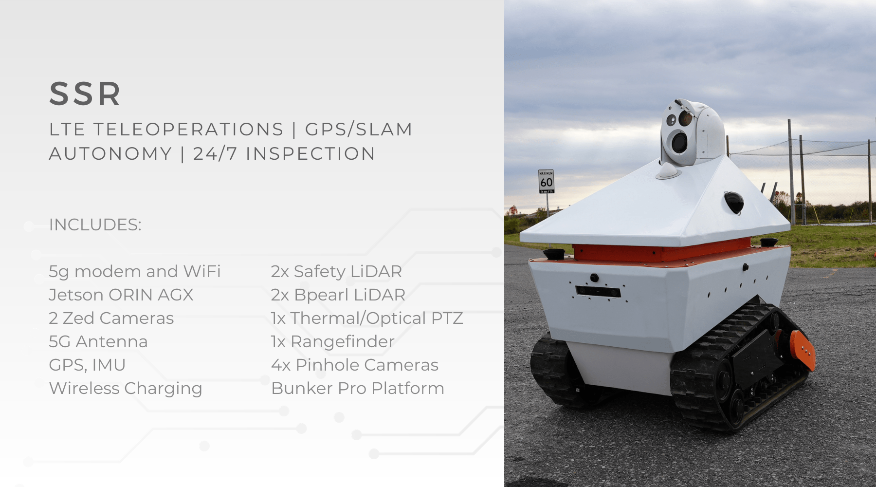 SSR Inspection Robot