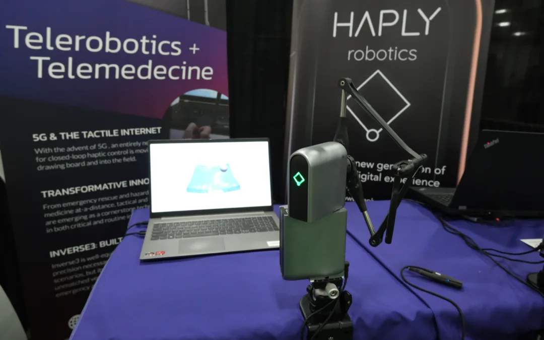 QUEBEC’S HAPLY ROBOTICS MAKES THE VIRTUAL FEEL REAL