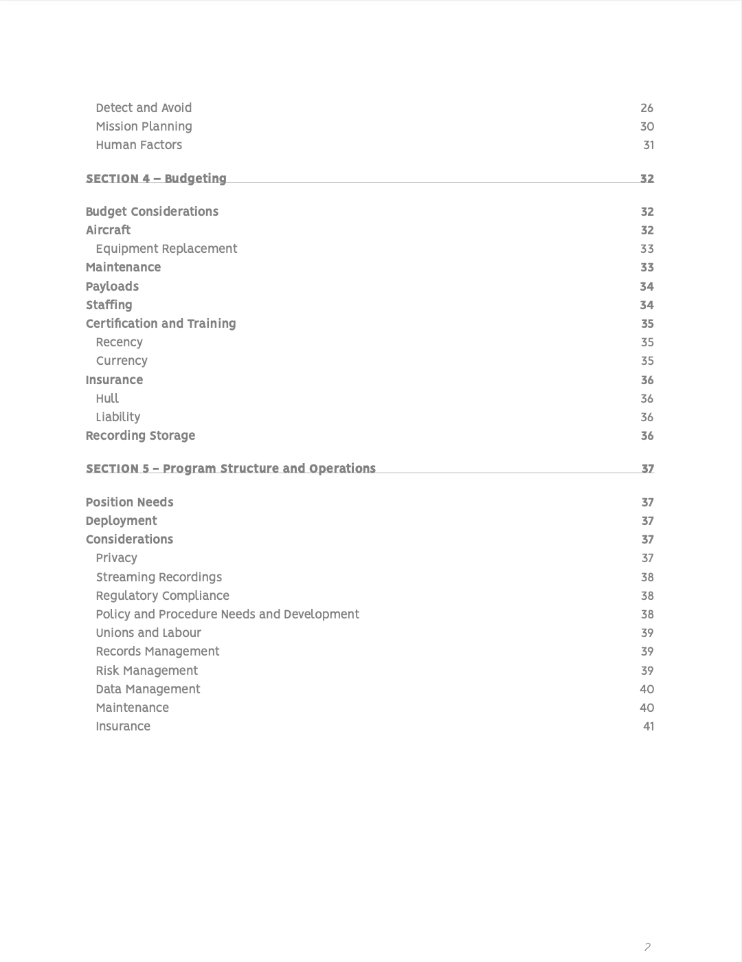 Kate Klassen Drone Program Manual