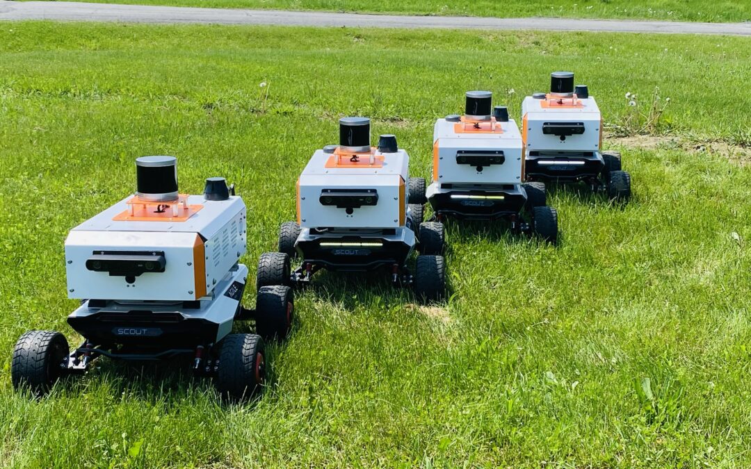 InDro completes design, build and delivery of robots for swarm research