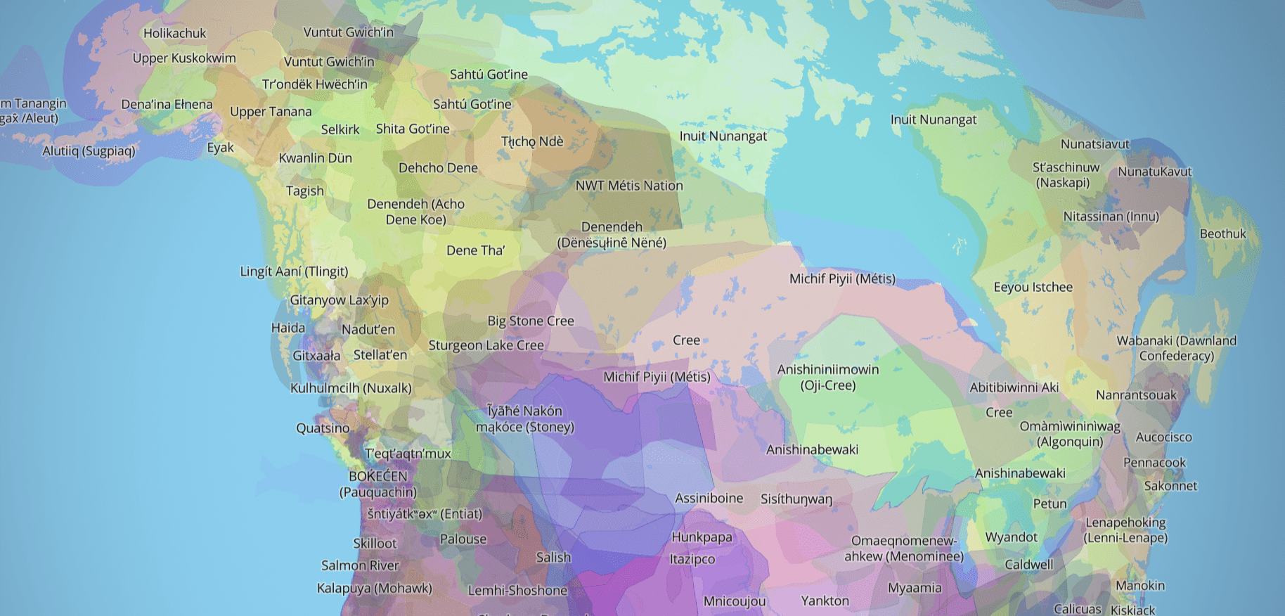 Native Land Digital First Nations Indigenous