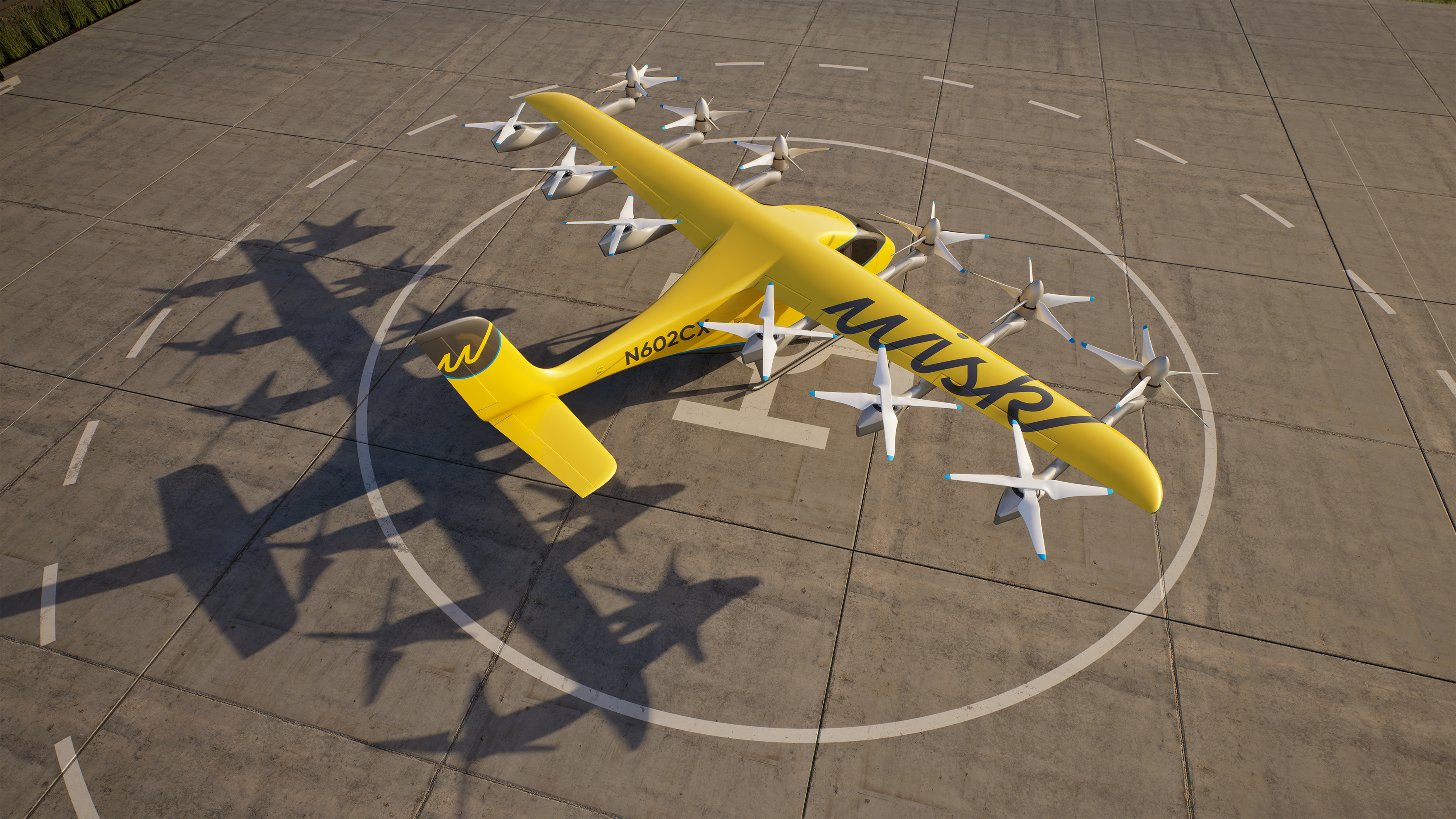 Wisk Gen6 Autonomous Air Taxi