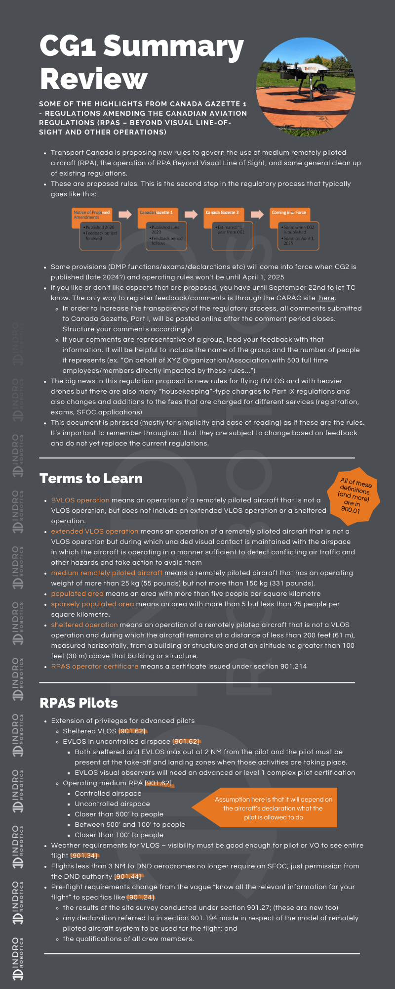 new RPAS regs