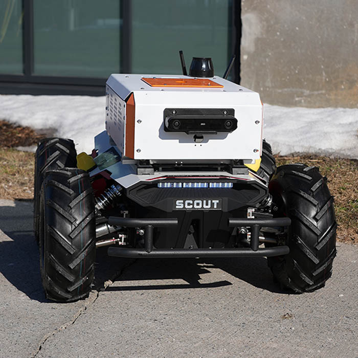 autonomy-ready indoor/outdoor research robot