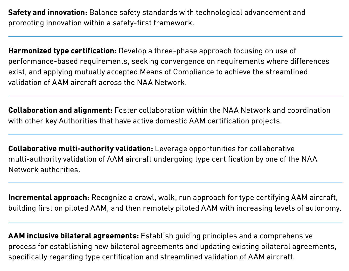 AAM Roadmap