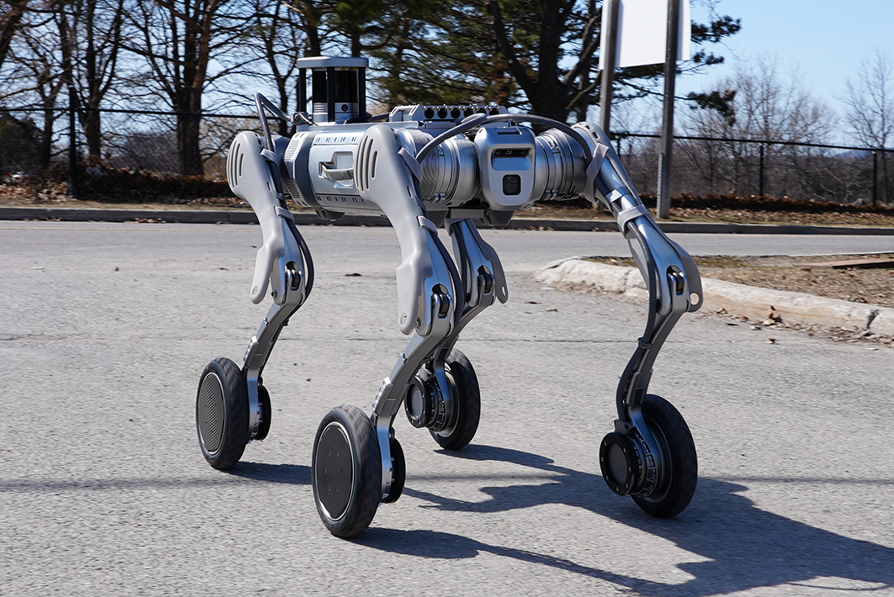 Unitree B2 W Quadruped
