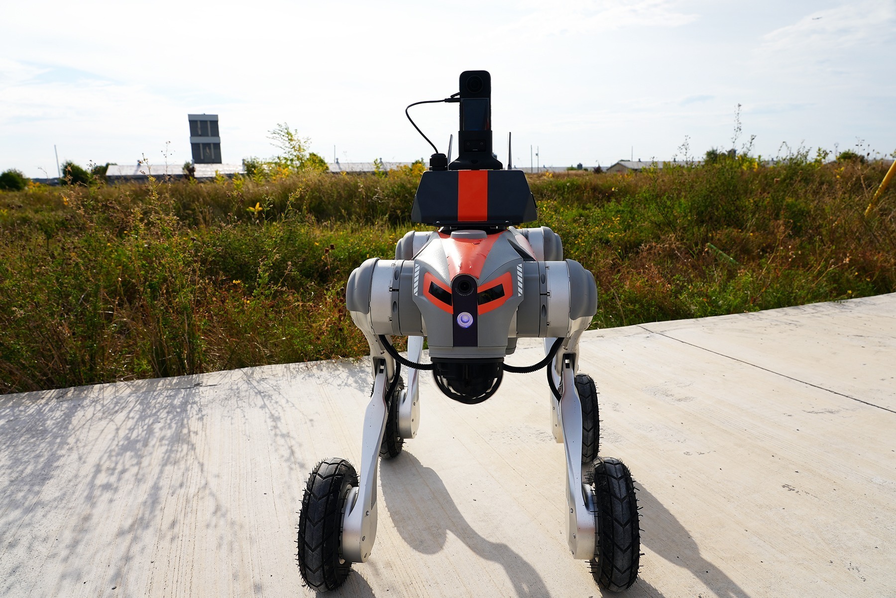 Prowler Autonomous Inspection Robot Front View