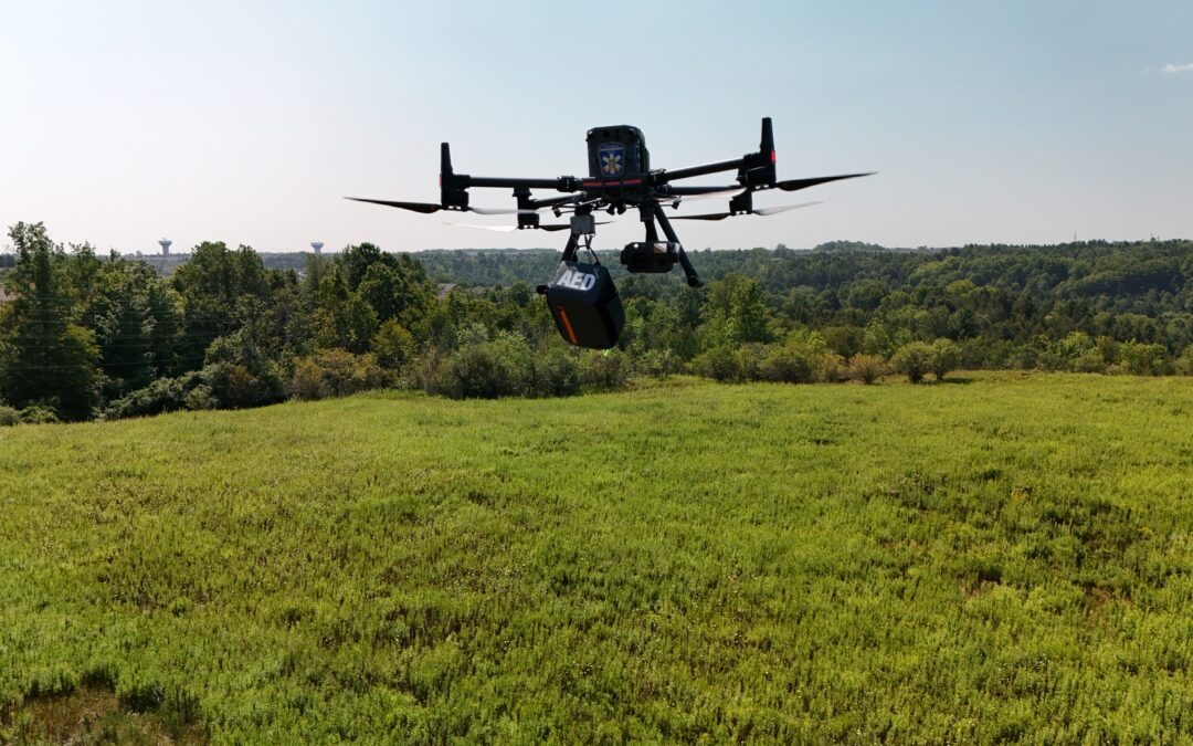 DRONE EMERGENCY MEDICAL RESPONSE PROJECT REACHES REAL-LIFE DEPLOYMENT PHASE