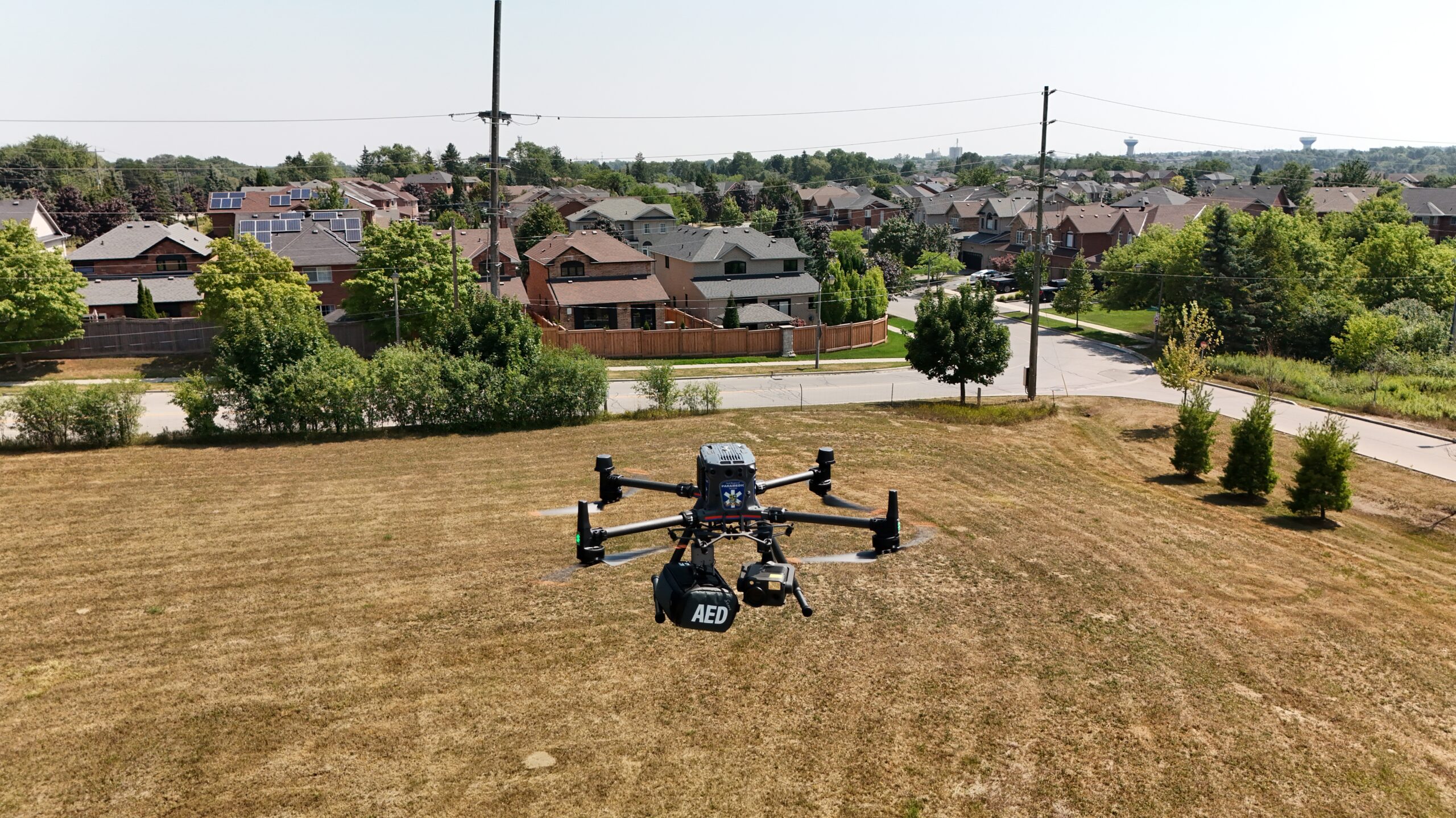 Peel Paramedic Dr. Sheldon Cheskes drone delivery AED